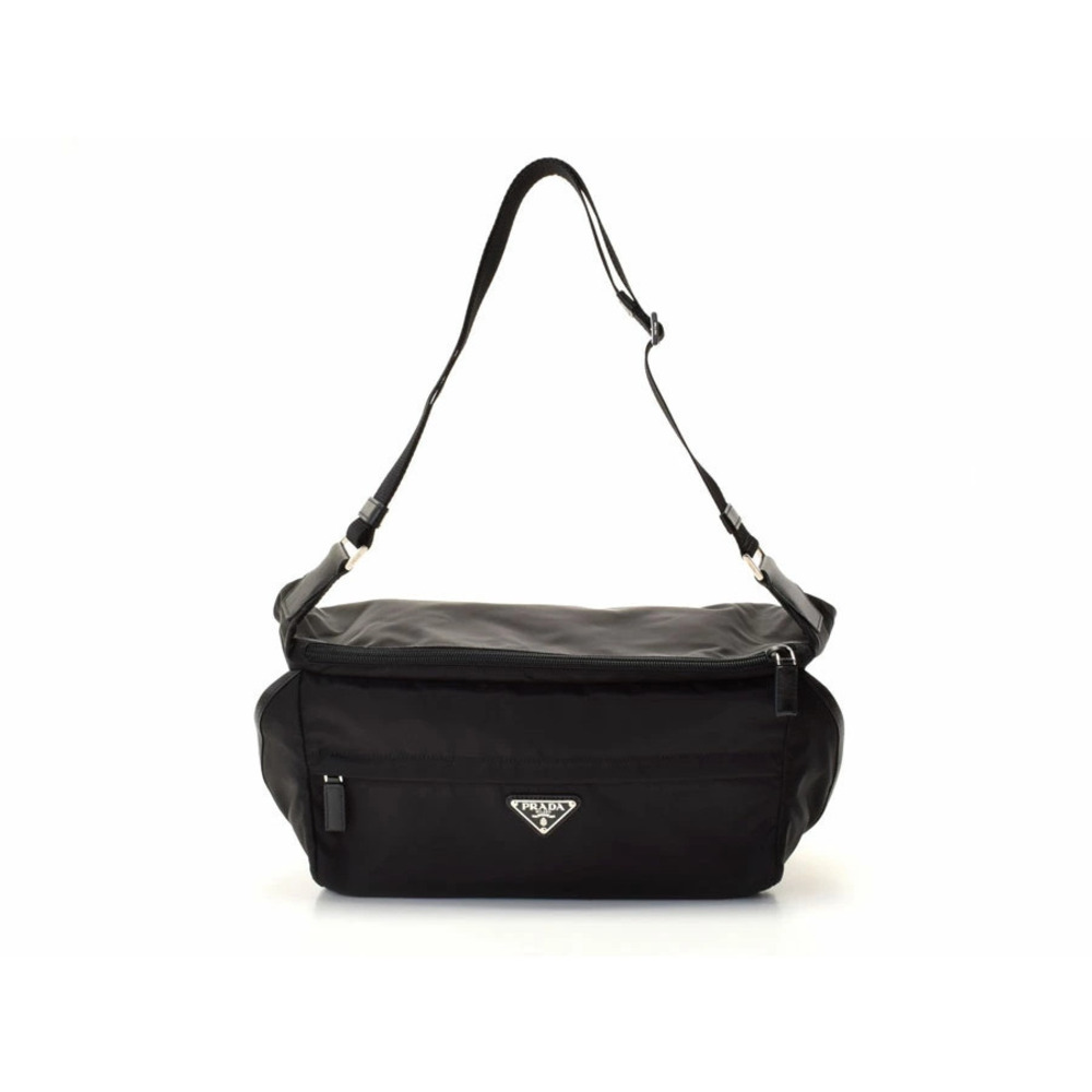 Prada messenger bag black